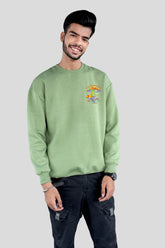 Namastay printed oversize sweatshirt